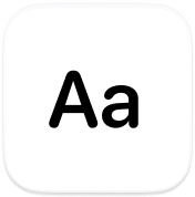 Web font icon